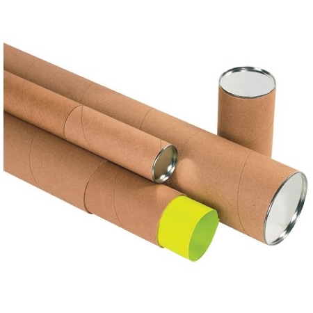 Bsc Preferred 3 x 48'' Kraft Premium Telescoping Tubes, 24PK TT3048K